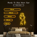 Beauty Pose Neon Sign