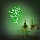 UV Printing Santa Claus Neon Sign
