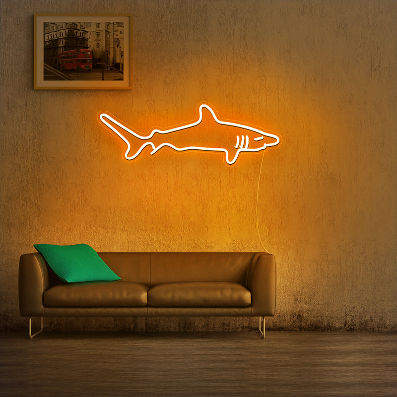 Shark Neon Sign